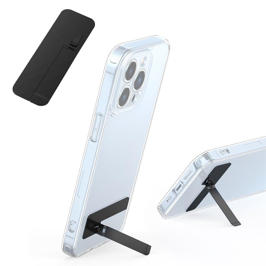 ZORBES Ultra-Slim Phone Stand Self-Adhesive Folding Slim Bar Stand Phone Stand for Phone Sturdy Mini Bar Metal Folding Slim Bar Phone Stand for iPhone, Galaxy S23/S22/S21 Ultra ZORBES Ultra-Slim Phone Stand Self-Adhesive Folding Slim Bar Stand Phone Stand for Phone Sturdy Mini Bar Metal Folding Slim Bar Phone Stand for iPhone, Galaxy S23/S22/S21 Ultra